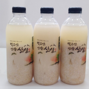 덕고산산양산삼 발효장수효소 1000mL, 5통 세트